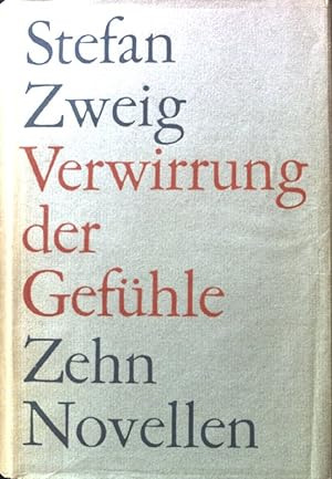 Bild des Verkufers fr Verwirrung der Gefhle. zum Verkauf von books4less (Versandantiquariat Petra Gros GmbH & Co. KG)