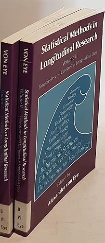 Seller image for Statistical Methods in Longitudinal Research (2 vols.cpl./ 2 Bnde KOMPLETT) - Vol.I: Principles and Structuring Change/ Vol.II: Time Series and Categorical Longitudinal Data. for sale by books4less (Versandantiquariat Petra Gros GmbH & Co. KG)