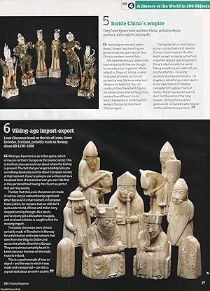 Seller image for Objects with Meanings. How artefacts can give us a new take on global history. An original article from BBC History Magazine, 2010. for sale by Cosmo Books