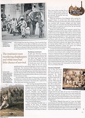 Immagine del venditore per The Indian Mutiny or First War of Independence, 1857; an Imperial Crisis and its Aftermath. An original article from BBC History Magazine, 2007. venduto da Cosmo Books