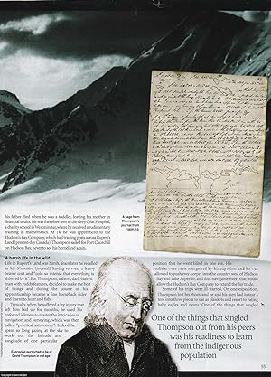 Seller image for David Thompson: Early 19th Century English, 'Trapper and Mapper' of the Rocky Mountains. An original article from BBC History Magazine, 2007. for sale by Cosmo Books