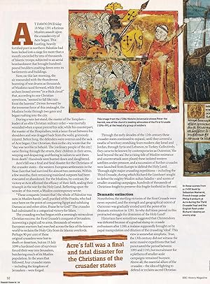 Seller image for Why Islam Crushed the Crusaders. An original article from BBC History Magazine, 2012. for sale by Cosmo Books