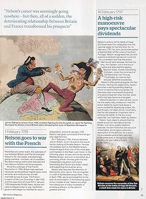 Seller image for Nelson: Ten Days that Created a Legend. An original article from BBC History Magazine, 2013. for sale by Cosmo Books