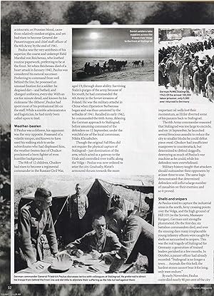 Imagen del vendedor de The Crushing of the Reich: The Battle of Stalingrad. An original article from BBC History Magazine, 2013. a la venta por Cosmo Books