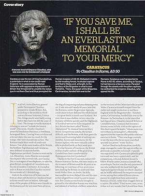 Seller image for Roman Britain under Attack: Why did the Romans Lionise the British Rebels they had Beaten in Battle? An original article from BBC History Magazine, 2013. for sale by Cosmo Books