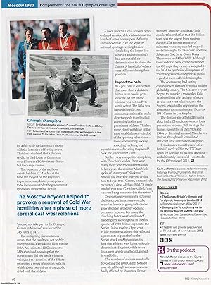 Immagine del venditore per 1980 Moscow Games: The Cold War Olympic Boycott. An original article from BBC History Magazine, 2012. venduto da Cosmo Books