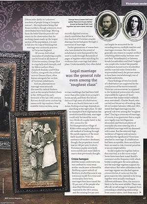 Seller image for Living in Sin. Is the idea, that cohabitation was common among working-class Victorian couples, accurate? An original article from BBC History Magazine, 2012. for sale by Cosmo Books