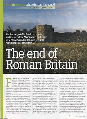 Seller image for The End of Roman Britain; Ten Associated Places. An original article from BBC History Magazine, 2010. for sale by Cosmo Books
