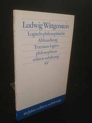 Bild des Verkäufers für Logisch-philosophische Abhandlung. Tractatus logico-philosophicus zum Verkauf von ANTIQUARIAT Franke BRUDDENBOOKS