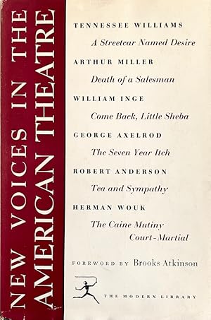 Imagen del vendedor de New Voices in the American Theatre (ML #258) a la venta por Randall's Books