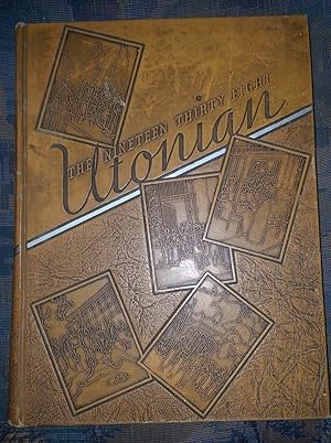 The Utonian - 1938 - Univeristy of Utah Yearbook From the University of Utah, Salt Lake City