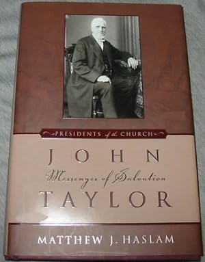 Imagen del vendedor de JOHN TAYLOR - Messenger of Salvation a la venta por Confetti Antiques & Books