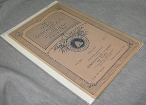 The Utah Genealogical and Historical Magazine Vol. XIX April, 1928 No. 2