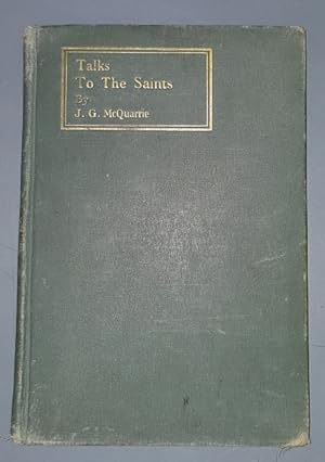 Imagen del vendedor de Talks to the Saints a la venta por Confetti Antiques & Books