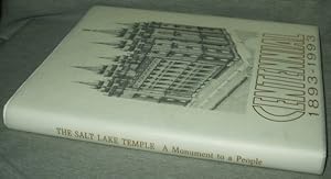 Imagen del vendedor de Salt Lake Temple: A Monument to a People Centennial 1893 - 1993 a la venta por Confetti Antiques & Books
