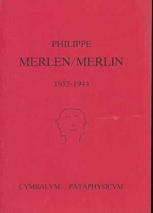 Bild des Verkufers fr Philippe Merlen / Merlin 1915 - 1944 zum Verkauf von LIBRAIRIE GIL-ARTGIL SARL