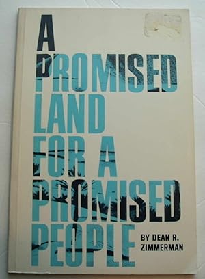 Imagen del vendedor de A Promised Land for a Promised People a la venta por Confetti Antiques & Books