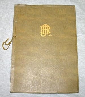 OUTLOOK High School Yearbook, Roosevelt, Utah 1924