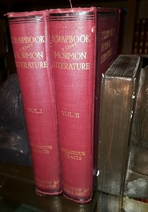 Scrapbook of Mormon Literature, 2 Volume Set Scrap Book of Religious Tracts - Vol 1 & 2