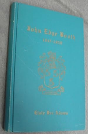 John Edge Booth - 1847-1920
