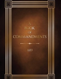 A BOOK OF COMMANDMENTS (1833)