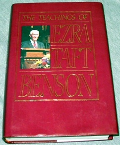 Imagen del vendedor de THE TEACHINGS OF EZRA TAFT BENSON a la venta por Confetti Antiques & Books