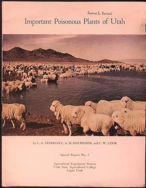 Important Poisonous Plants of Utah - Special Report No. 2, Agricultural Experiment Station, Utah ...