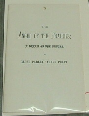 THE ANGEL OF THE PRAIRIES - A Dream of the Future