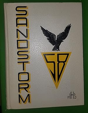 1958 High School Yearbook "Sandstorm" from Hobbs, New Mexico