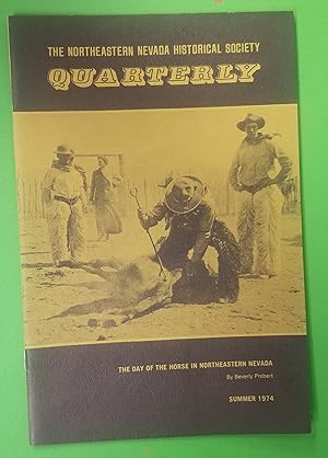 Northeastern Nevada Historical Society Quarterly, Summer 1974