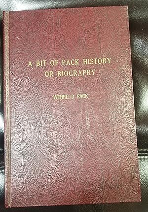 A Bit of Pack History or Biography