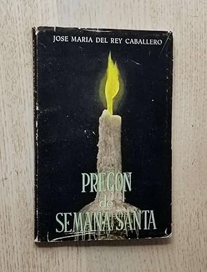 Bild des Verkufers fr PREGN DE LA SEMANA SANTA 1953 zum Verkauf von MINTAKA Libros