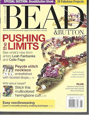 Image du vendeur pour BEAD & BUTTON (World's best-selling beading magazine for more than a decade) June 2006-Issue 73 mis en vente par Vada's Book Store