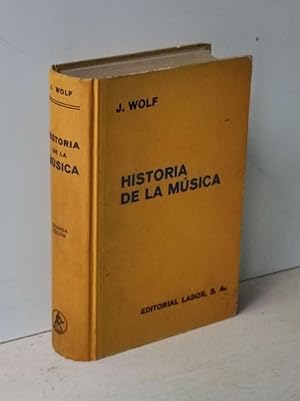 Imagen del vendedor de HISTORIA DE LA MSICA. Con un estudio crtico de Historia de la Msica Espaola a la venta por MINTAKA Libros