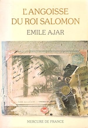 Bild des Verkufers fr L'angoisse du Roi Salomon zum Verkauf von Au vert paradis du livre
