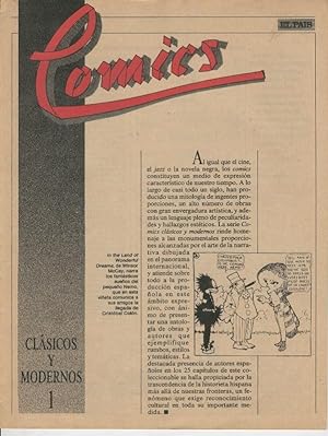 Seller image for Comics.Los: clasicos y modernos: fasciculo 01 for sale by El Boletin