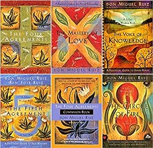 Seller image for Toltec Wisdom Series, 6-Book Set : The Four Agreements ; The Mastery of Love ; The Voice of Knowledge ; The Fifth Agreement ; The Four Agreements Companion ; The Circle of Fire Don Miguel Ruiz and Janet Mills for sale by PhinsPlace