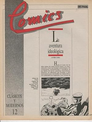 Seller image for Comics.Los: clasicos y modernos: fasciculo 12 for sale by El Boletin