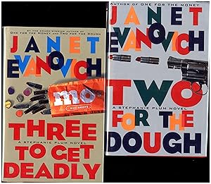 Immagine del venditore per Two for the Dough AND A SECOND SIGNED HARDCOVER STEPHANIE PLUM FIRST EDITION, Three to Get Deadly venduto da Cat's Curiosities