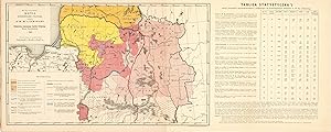 Mapa narodowosciowa i polityczna obszarów b. W. Ks. litewskiego z tablica statystyczna [Title on ...