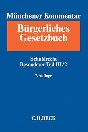 Immagine del venditore per Mnchener Kommentar zum Brgerlichen Gesetzbuch Bd. 5/2: Schuldrecht Besonderer Teil III/2:  651a-704 venduto da Studibuch