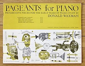 Seller image for Pageants for Piano: Progressive Pieces for the Early Years of Piano Study for sale by Bookworm and Apple
