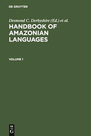 Imagen del vendedor de Handbook Amazonian Languages a la venta por GreatBookPrices