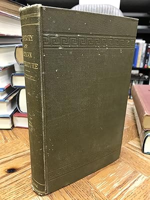 Imagen del vendedor de A History of Roman Literature from the Earliest Period to the Death of Marcus Aurelius a la venta por THE PRINTED GARDEN, ABA, MPIBA