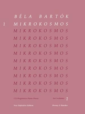 Bild des Verkufers fr Mikrokosmos : 153 Progressive Piano Pieces : New Definitive Edition zum Verkauf von GreatBookPrices