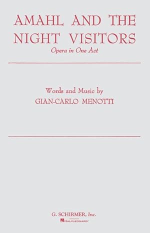 Immagine del venditore per Amahl And the Night Visitors : Sheet Music venduto da GreatBookPrices