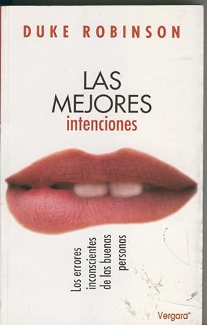 Seller image for Las mejores intenciones for sale by El Boletin