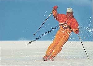 Original Autogrammkarte Willy Bogner Skilegende