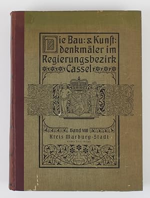 Bild des Verkufers fr Die Bau- und Kunstdenkmler im Regierungsbezirk Kassel. Band VIII: Kreis Marburg-Stadt. Erster Teil: Atlas zum Verkauf von Buchkanzlei