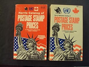 2 PBs Harris Catalog Of Postage Stamp Prices 1979-1980
